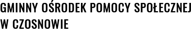 Gminny Ośrodek Pomocy Społecznej w Czosnowie